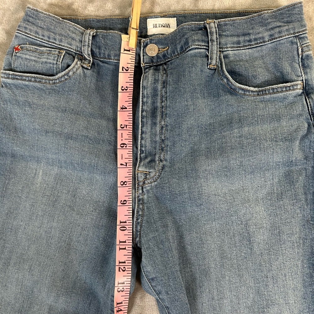 Hudson noa cropped wide leg raw hem denim - Picture 11 of 14